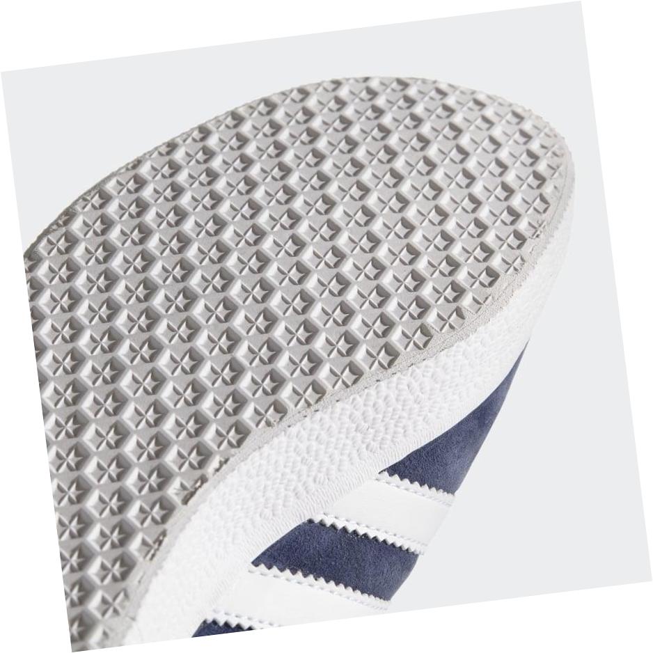 adidas Gazelle Collegiate Navy / White / Gold Metallic