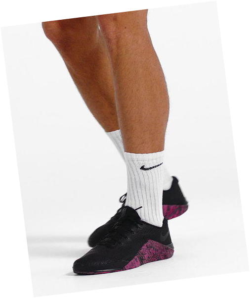 Nike Metcon 5 Black / Purple Nebula / White / Bright Cactus