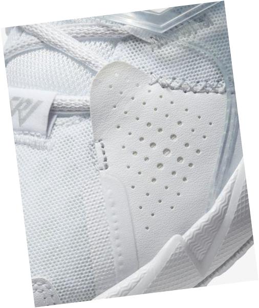 Jordan Why Not? Zer0.3 White / White / Black / Metallic Silver