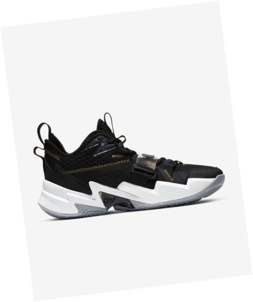 Jordan Why Not? Zer0.3Black / White / Metallic Gold
