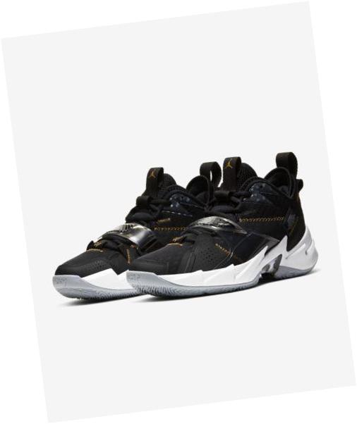 Jordan Why Not? Zer0.3Black / White / Metallic Gold