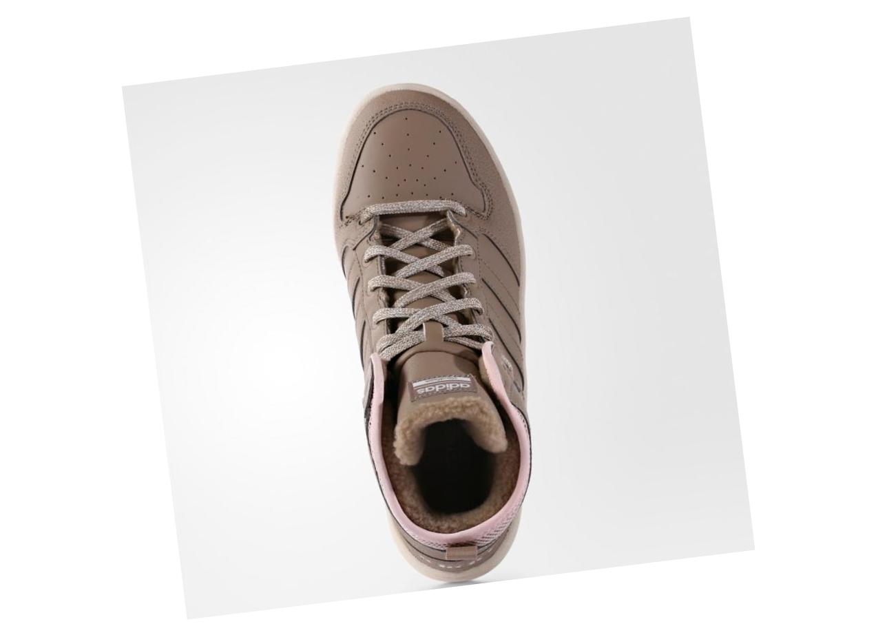 adidas Cloudfoam Hoops Winter Mid Trace Khaki / Trace Khaki / Chalk White