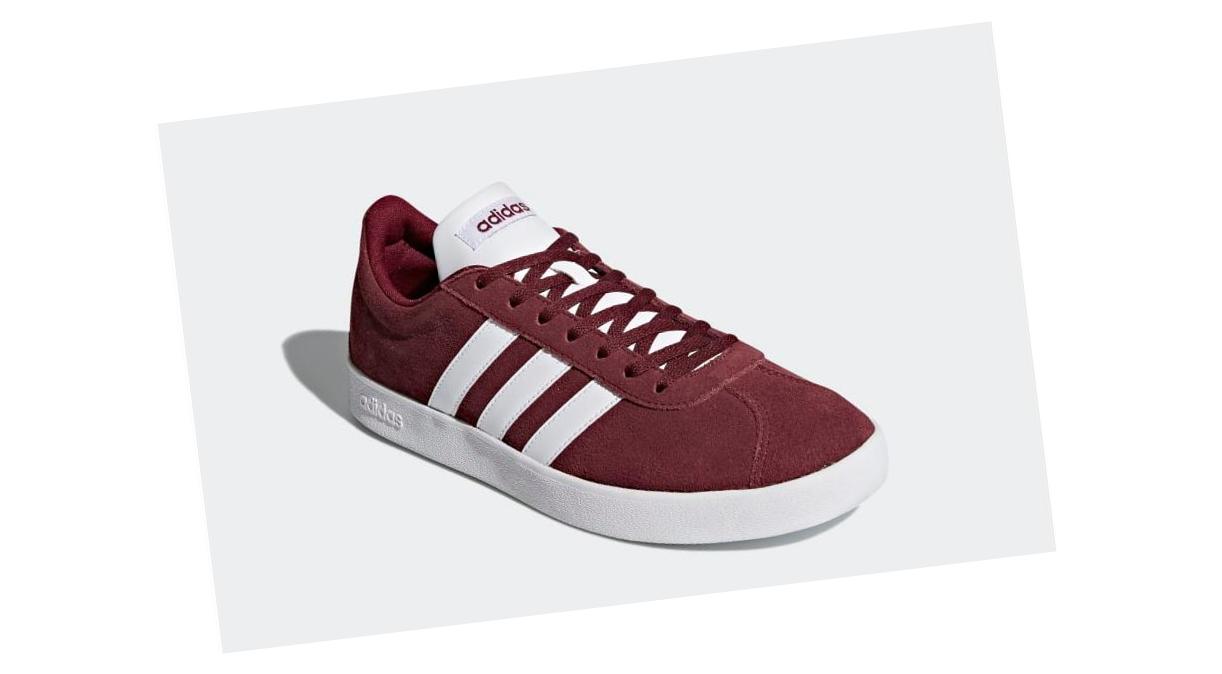adidas Кеды VL Court 2.0 Collegiate Burgundy / Cloud White / Core Black