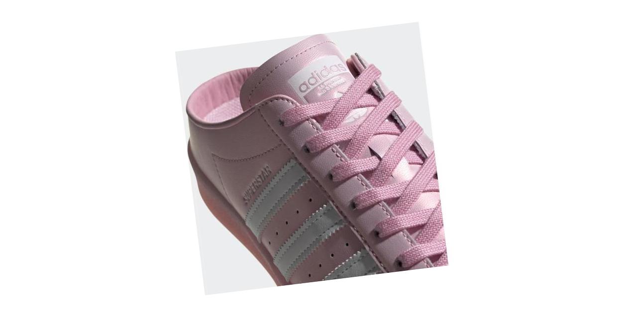 adidas Мюли Superstar True Pink / Cloud White / True Pink