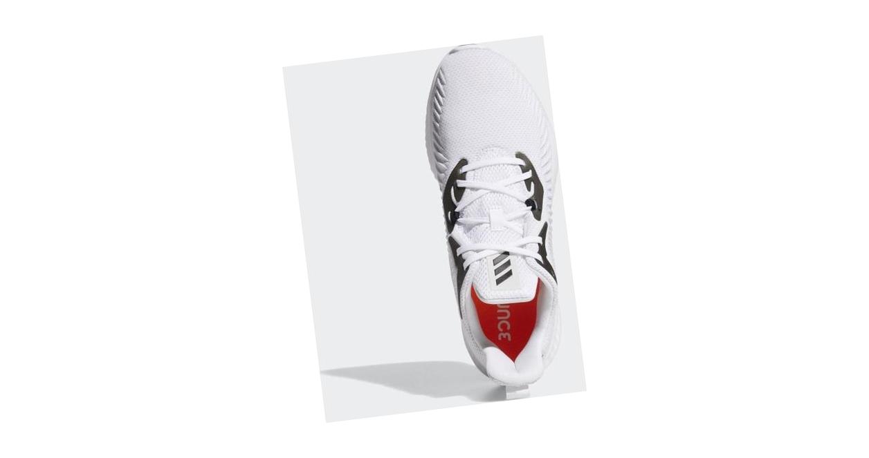 adidas для бега Alphabounce+ Cloud White / Core Black / Grey Two