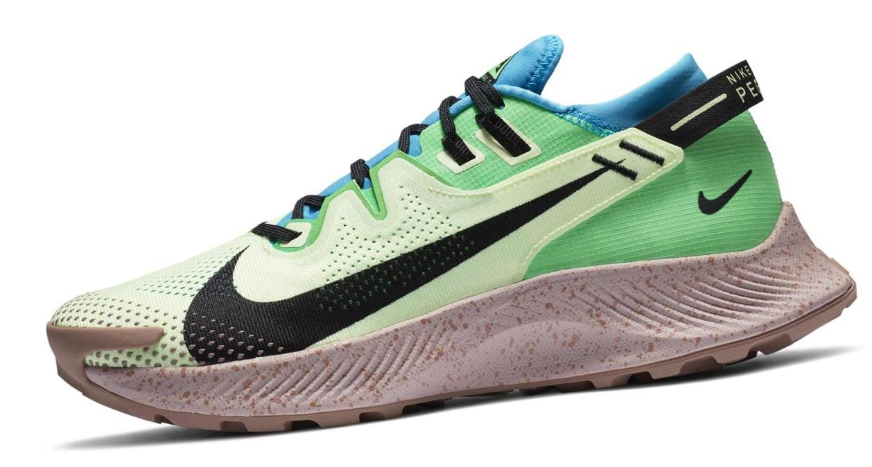 Nike Pegasus Trail 2 Barely Volt/Laser Blue/Poison Green/Black