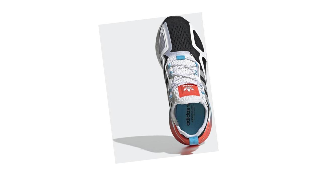 adidas ZX 2K Boost Core Black / Grey Two / Signal Cyan