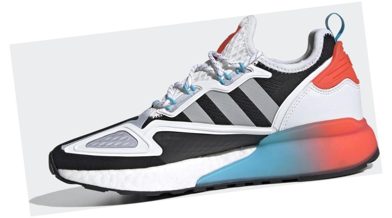 adidas ZX 2K Boost Core Black / Grey Two / Signal Cyan