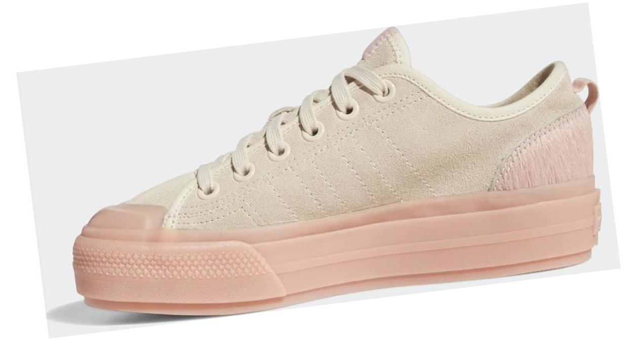 adidas Nizza RF Platform Linen / Vapour Pink / Vapour Pink
