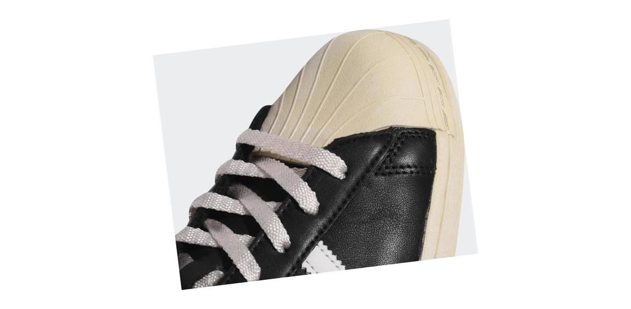 adidas Superstar BLACK / Crystal White / Blue&nbsp;FV2832