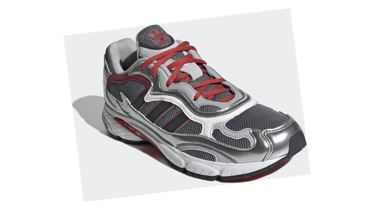 adidas Temper Run Silver Metallic / Core Black / Glory Red