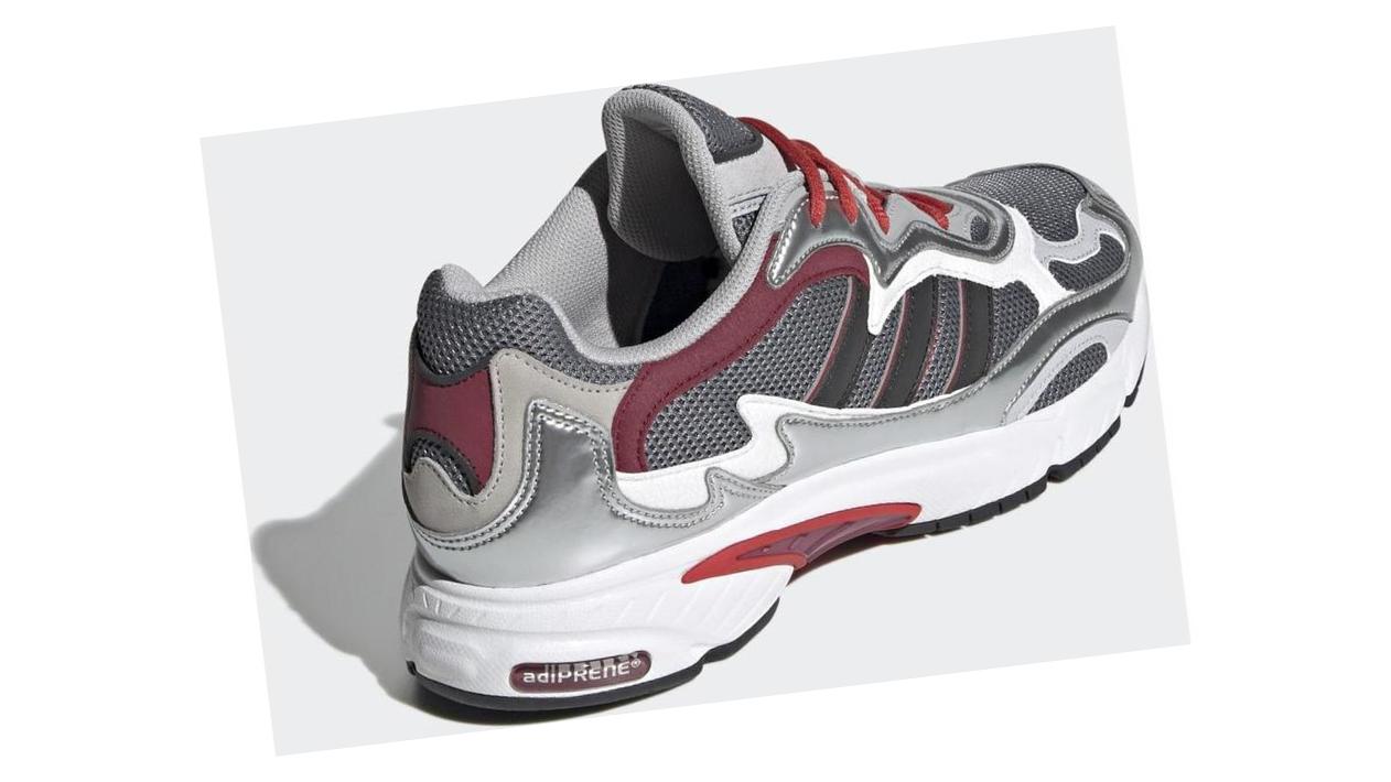 adidas Temper Run Silver Metallic / Core Black / Glory Red