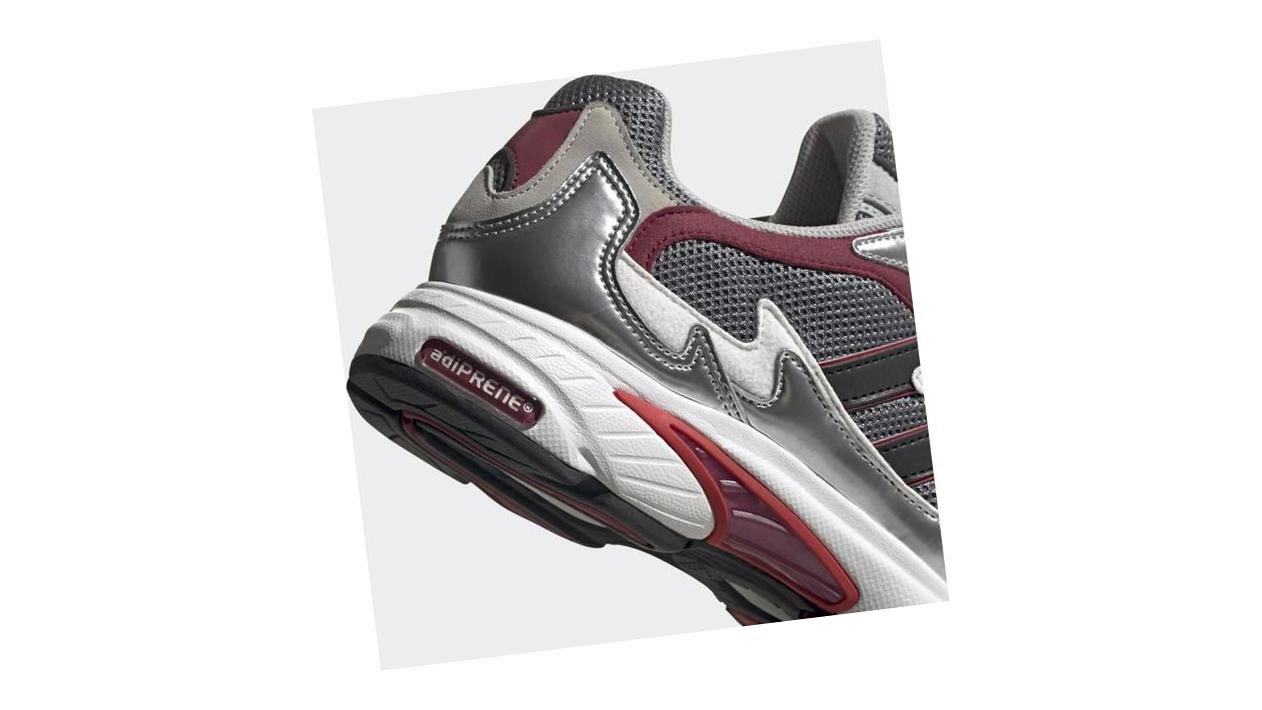adidas Temper Run Silver Metallic / Core Black / Glory Red