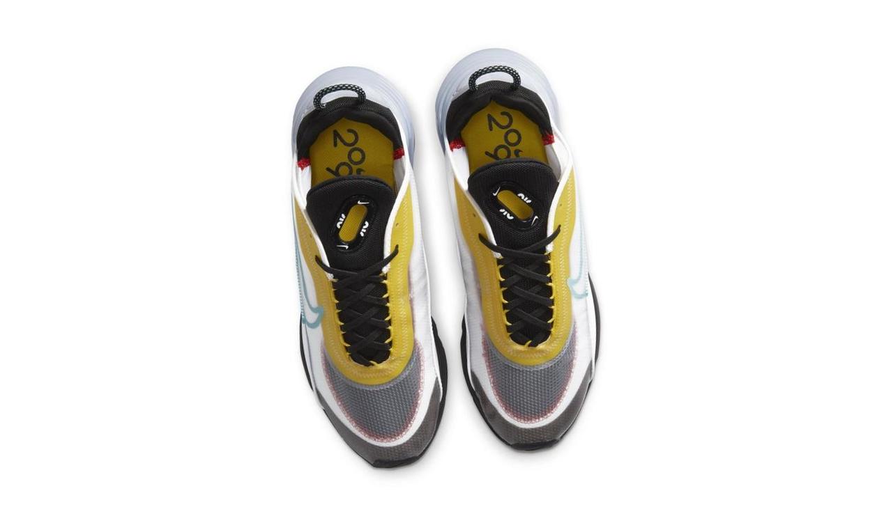 Nike Air Max 2090 White/Black/Speed Yellow/Bleached Aqua