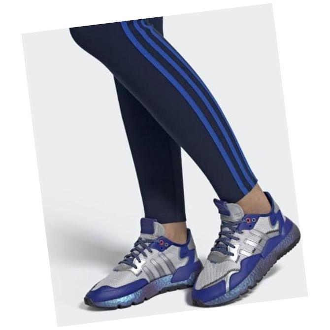 adidas Nite Jogger Royal Blue / Silver Metallic / Core Black