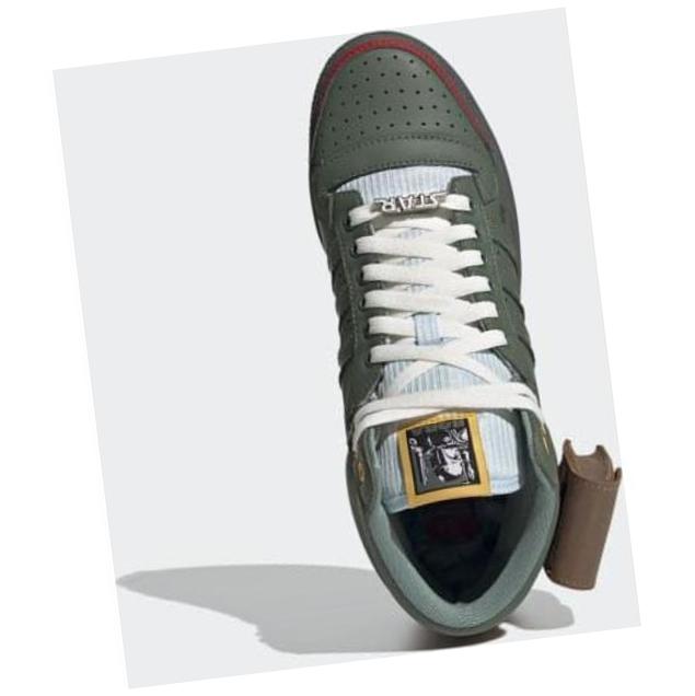 adidas Top Ten Hi Star Wars Trace Green / Trace Green / Scarlet