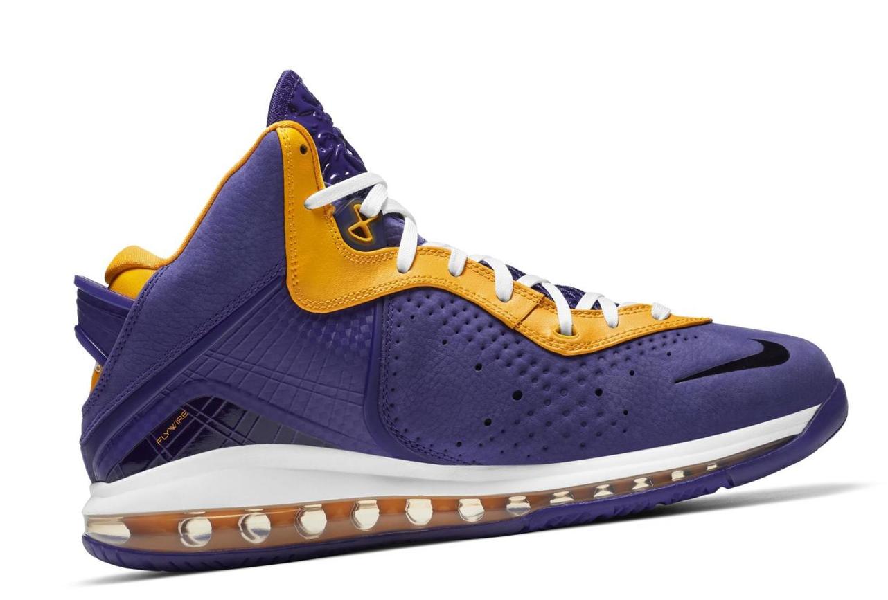 Nike LeBron VIII Court Purple/Court Purple/University Gold/University Gold