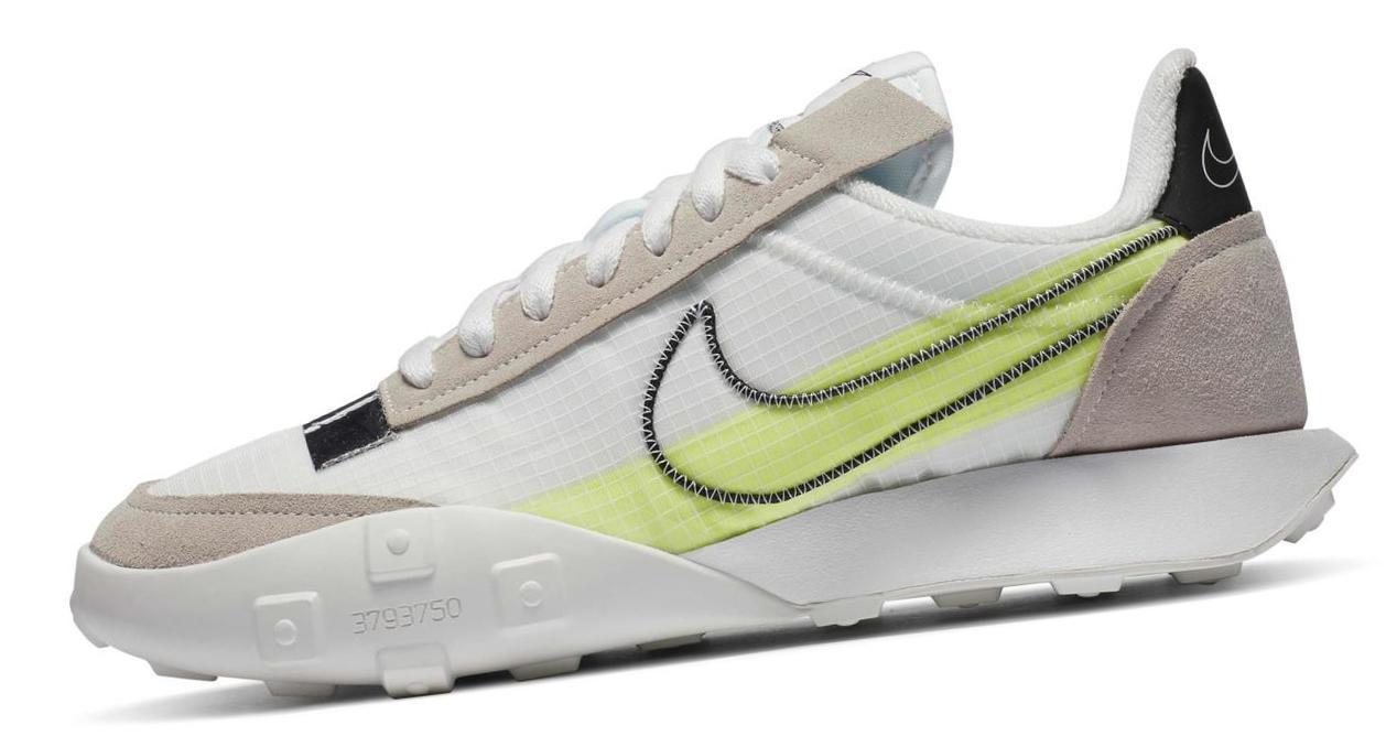 Nike Waffle Racer 2X Summit White/Volt/Chrome/Black
