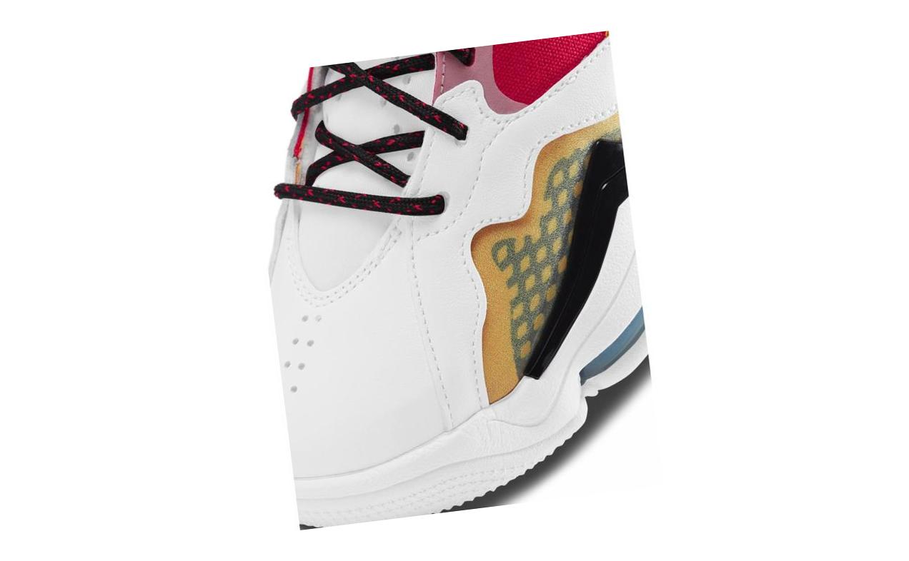 Jordan Zoom '92 White/Siren Red/University Gold/Black