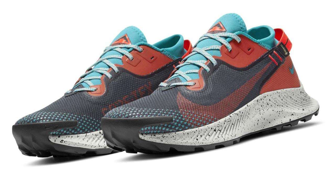 Nike Pegasus Trail 2 GORE-TEX Dark Smoke Grey/Martian Sunrise/Aquamarine/Bright Crimson