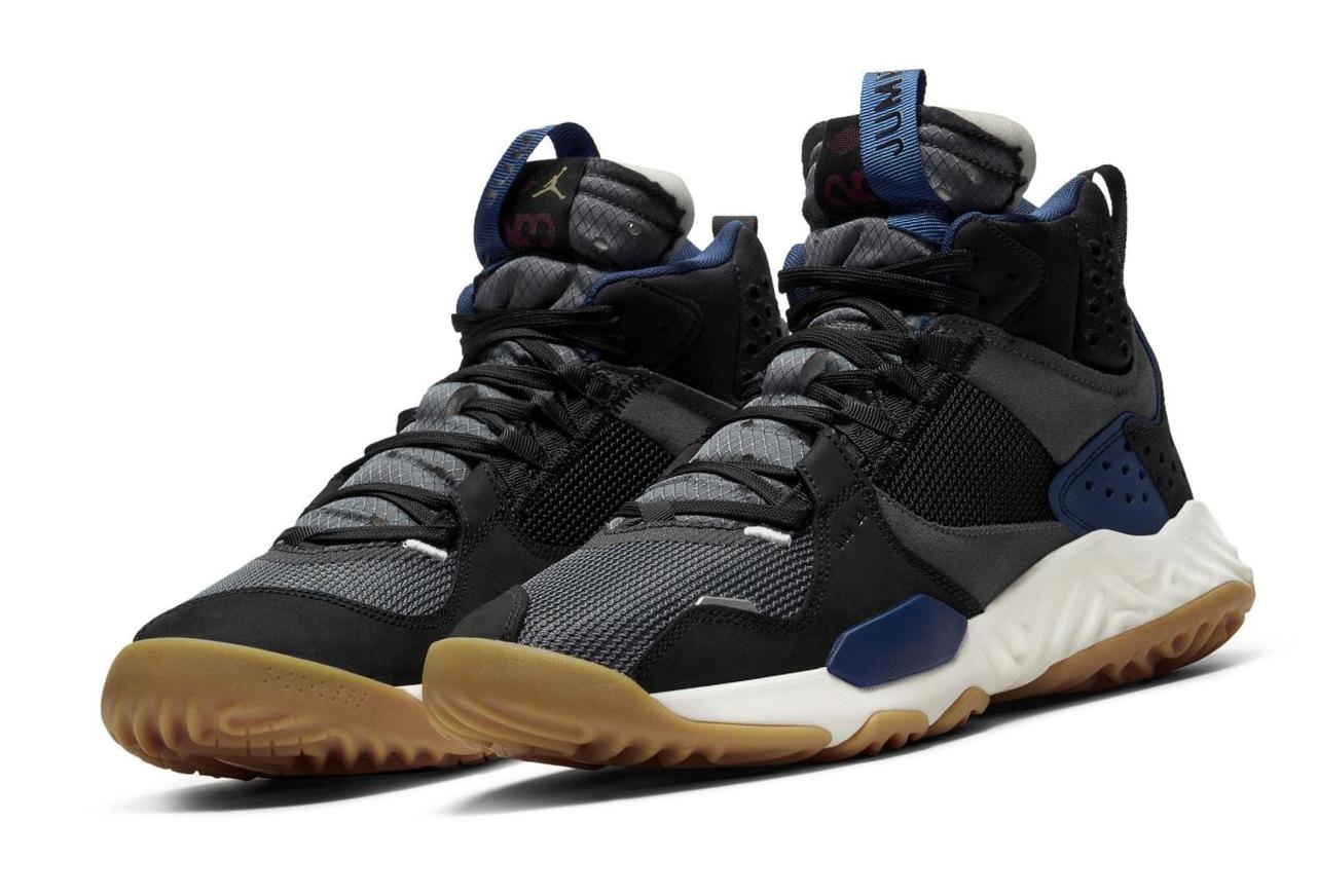 Jordan Delta Mid Black/Dark Grey/Storm Blue/Gym Red