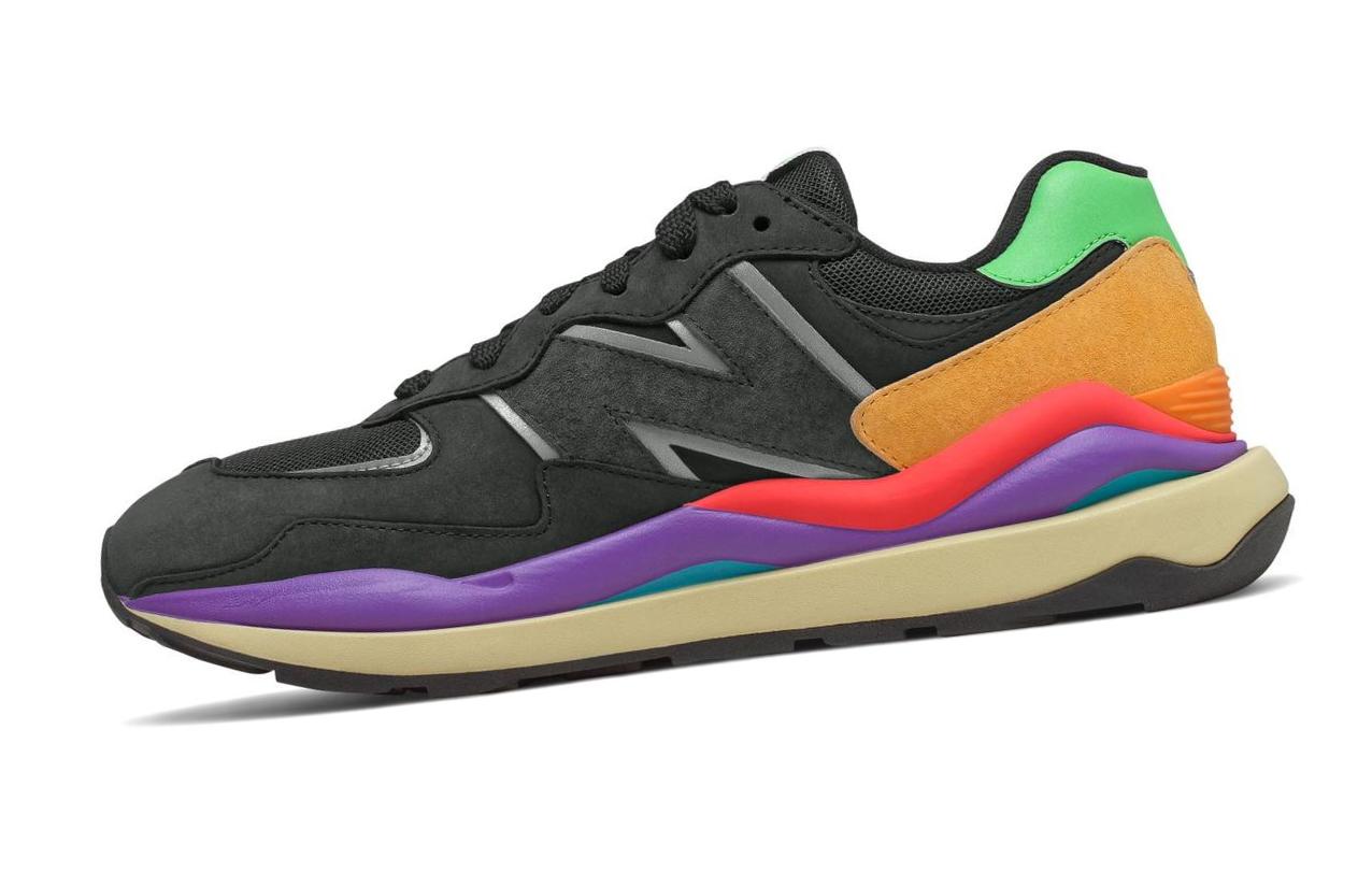 New Balance 5740 Think Colorfully 
								Black / Vivid Cactus M5740LB