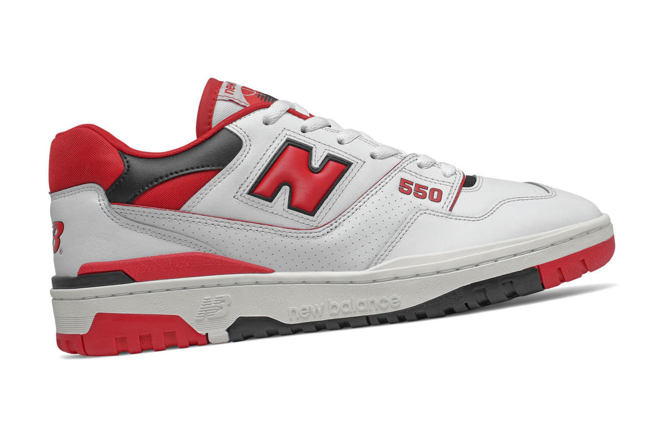 New Balance 550 
								White/Red&nbsp;BB550SE1