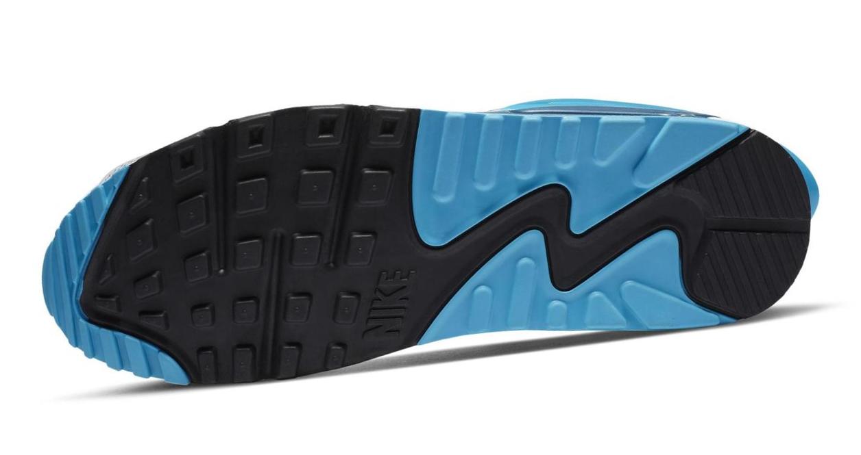 Nike Air Max 90 FlyEase White/White/Industrial Blue/Laser Blue
