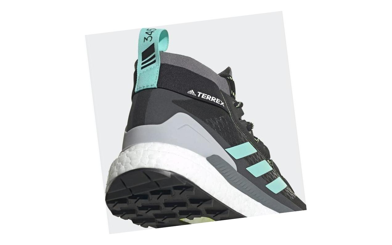adidas Terrex Free Hiker GTX Core Black / Acid Mint / Hi-Res Yellow