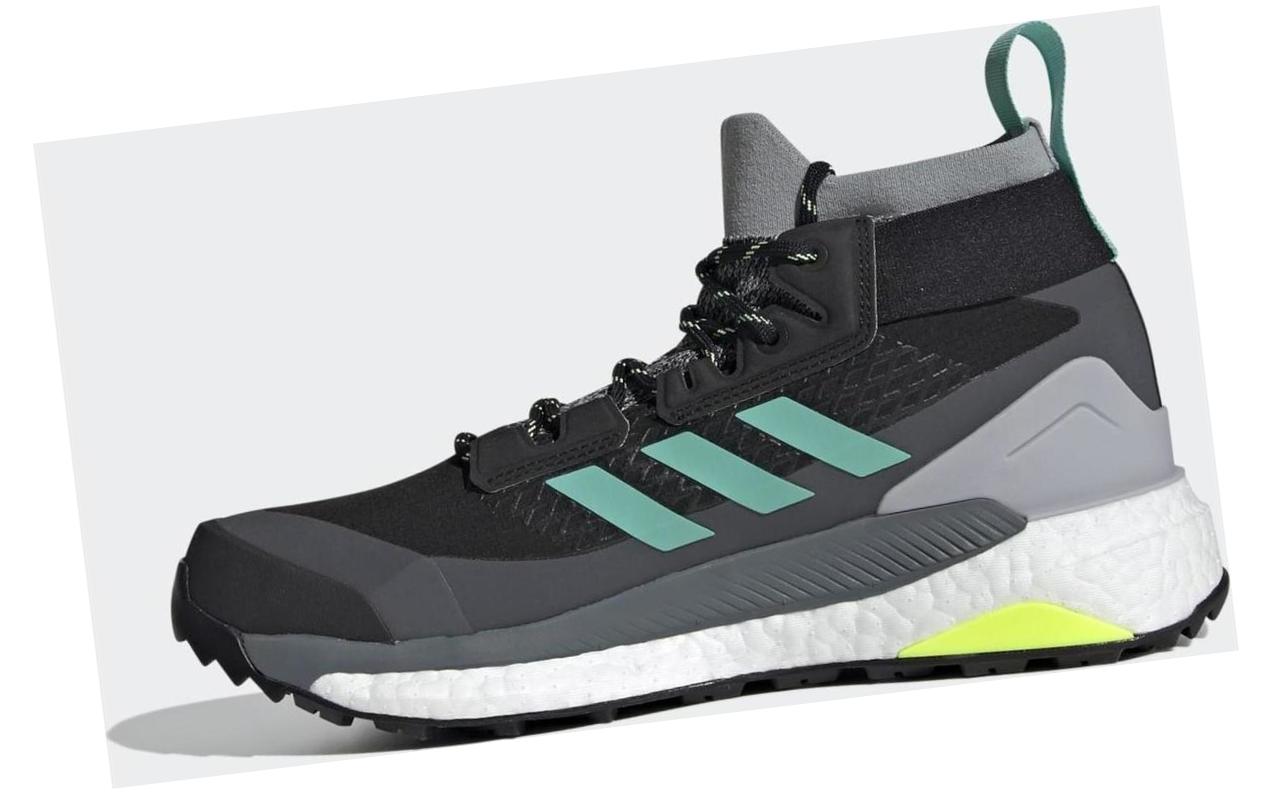 adidas Terrex Free Hiker GTX Core Black / Acid Mint / Hi-Res Yellow