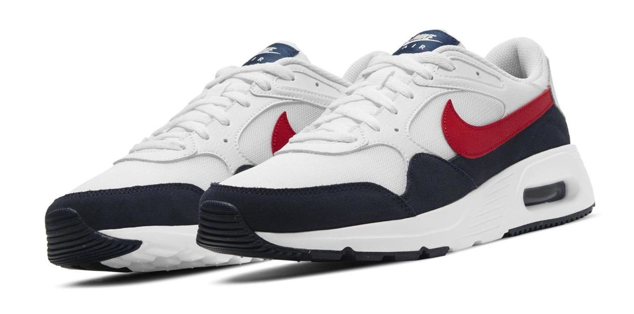 Nike Air Max SC White / Obsidian / University Red