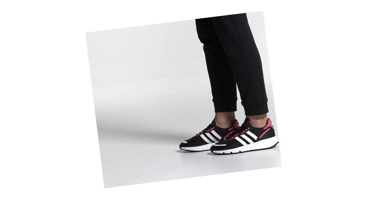 adidas ZX 1K Boost Core Black / Cloud White / Hazy Rose