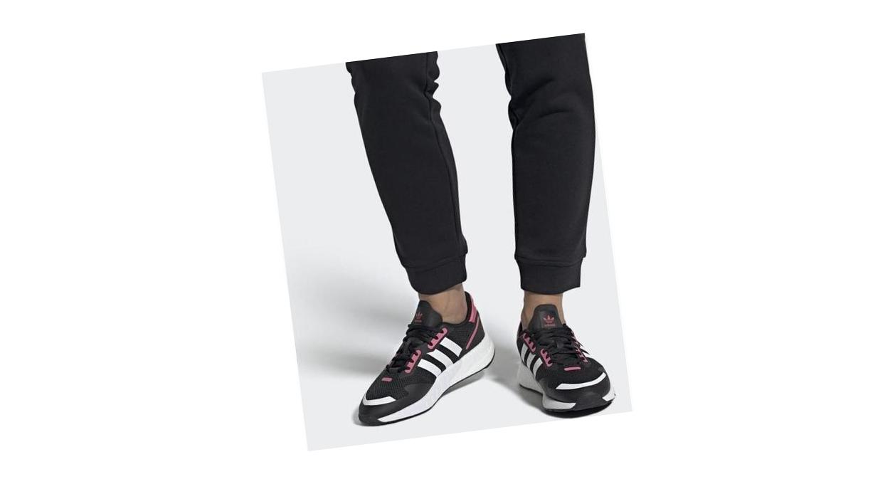adidas ZX 1K Boost Core Black / Cloud White / Hazy Rose