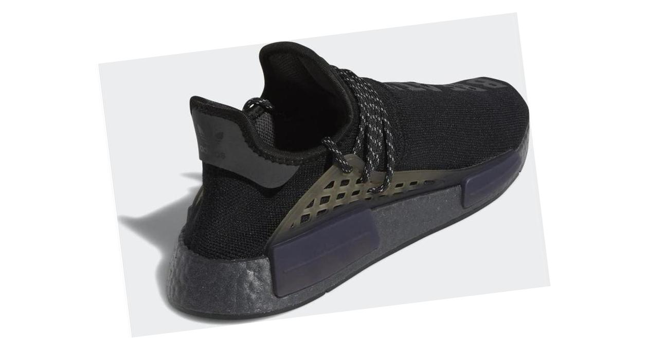 adidas Pharrell Williams Hu NMD Core Black / Core Black / Core Black