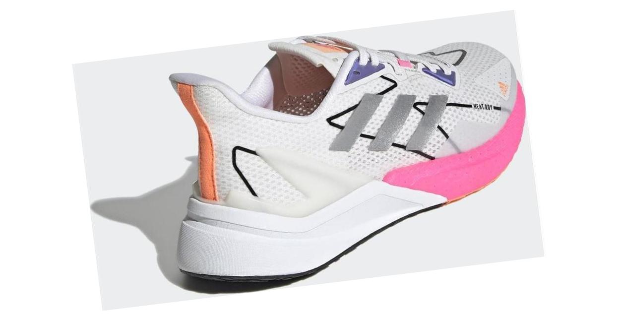 adidas X9000L3 HEAT.RDY Crystal White / Silver Metallic / Ultra Pop