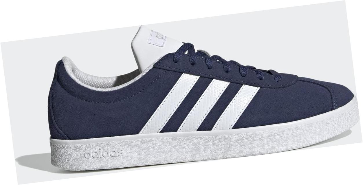 adidas VL Court Tech Indigo / Cloud White / Matte Silver