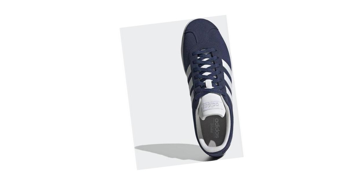 adidas VL Court Tech Indigo / Cloud White / Matte Silver