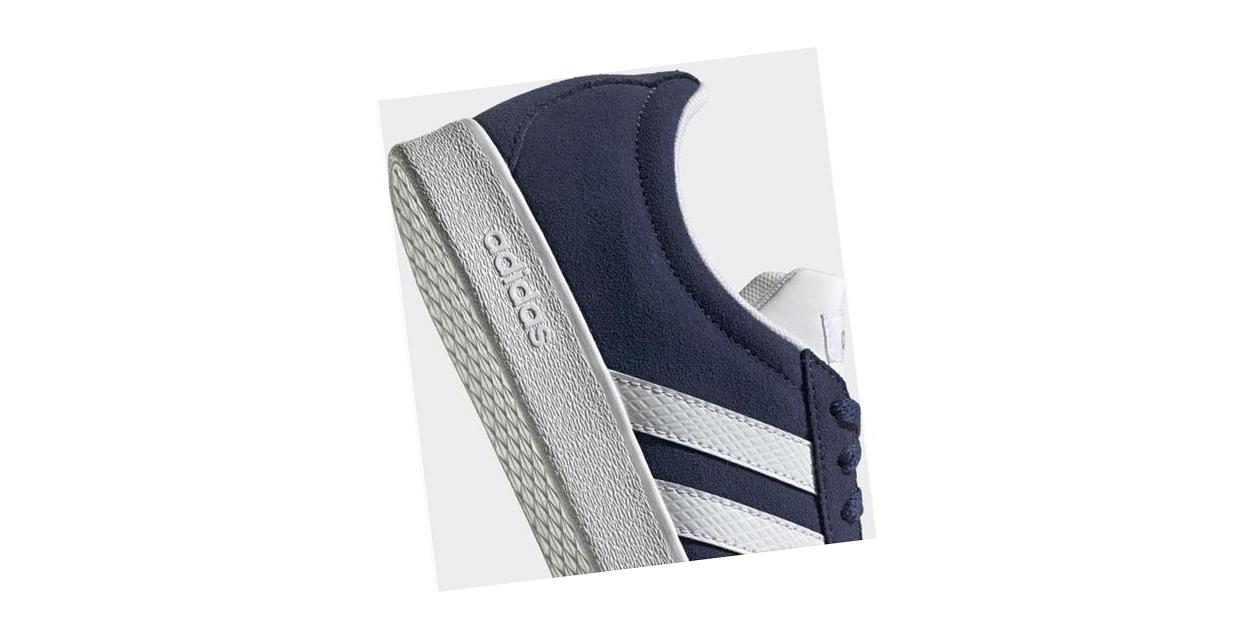 adidas VL Court Tech Indigo / Cloud White / Matte Silver