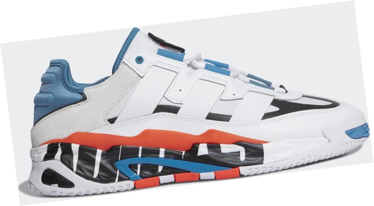 adidas Niteball Cloud White / Solar Red 