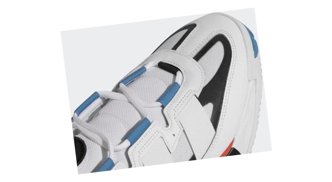 adidas Niteball Cloud White / Solar Red / Hazy Blue