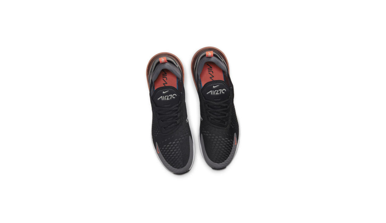 Nike Air Max 270 Ess Black/Iron Grey/Turf Orange/Team Orange