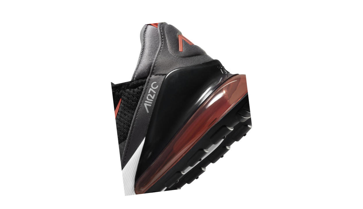 Nike Air Max 270 Ess Black/Iron Grey/Turf Orange/Team Orange