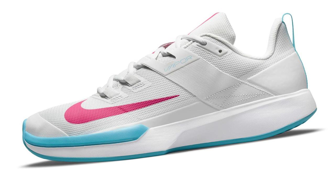 NikeCourt Vapor Lite Photon Dust/Chlorine Blue/Белый/Hyper Pink