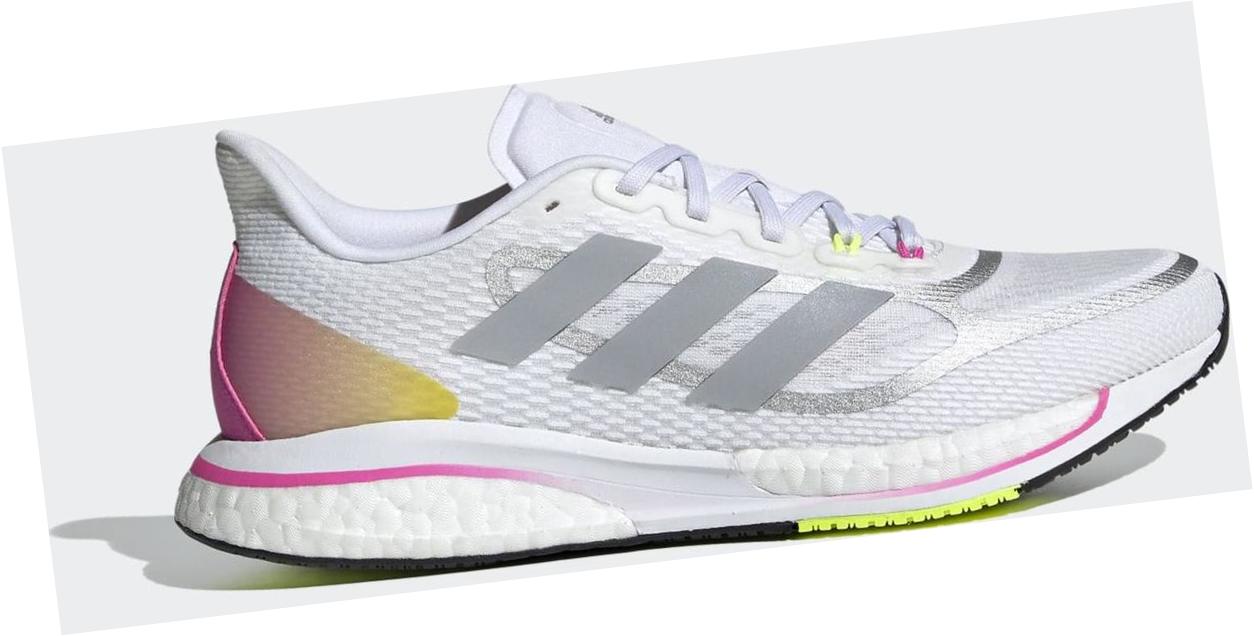 adidas Supernova+ Cloud White / Halo Silver / Screaming Pink