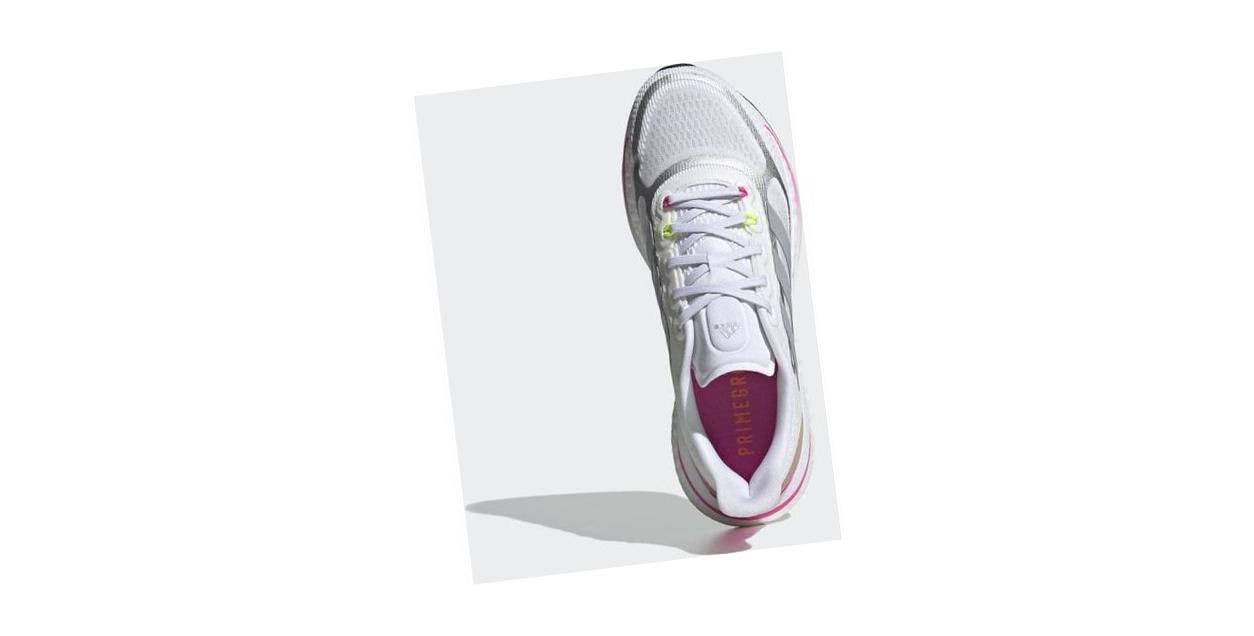 adidas Supernova+ Cloud White / Halo Silver / Screaming Pink