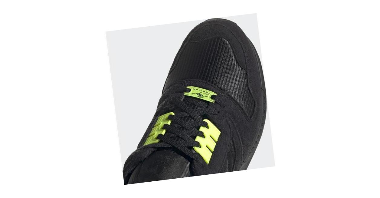 adidas ZX 8000 Core Black / Core Black / Solar Yellow