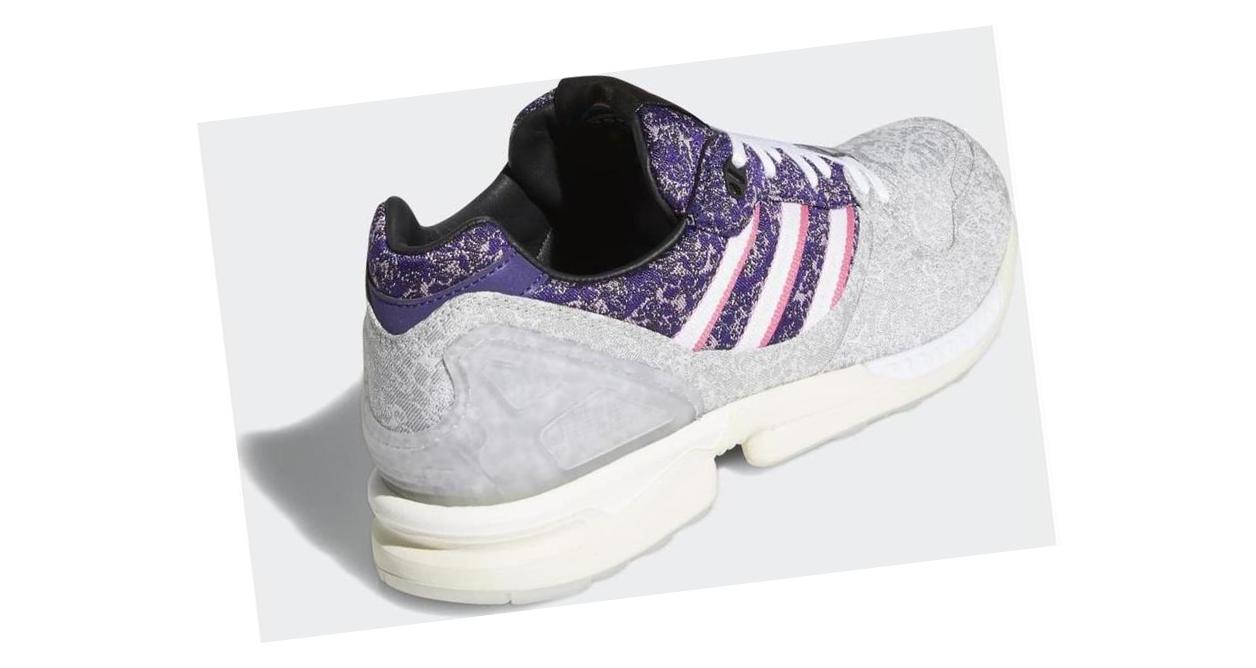 adidas ZX 5000 Vieux Lyon Silver Metallic / Semi Solar Pink / Off White