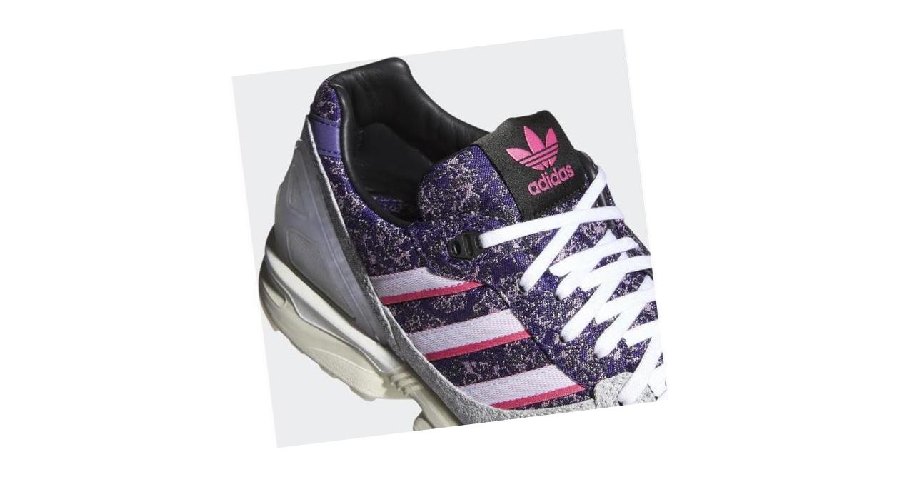 adidas ZX 5000 Vieux Lyon Silver Metallic / Semi Solar Pink / Off White
