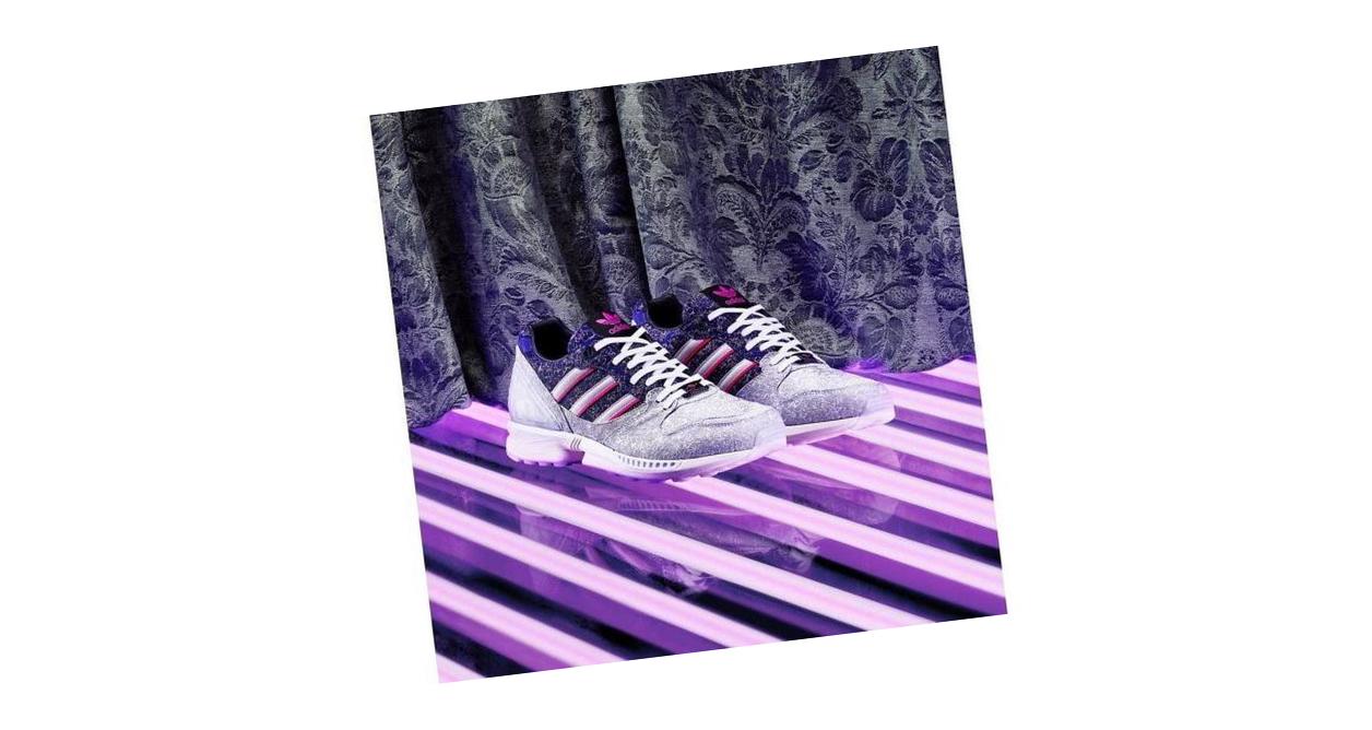 adidas ZX 5000 Vieux Lyon Silver Metallic / Semi Solar Pink / Off White