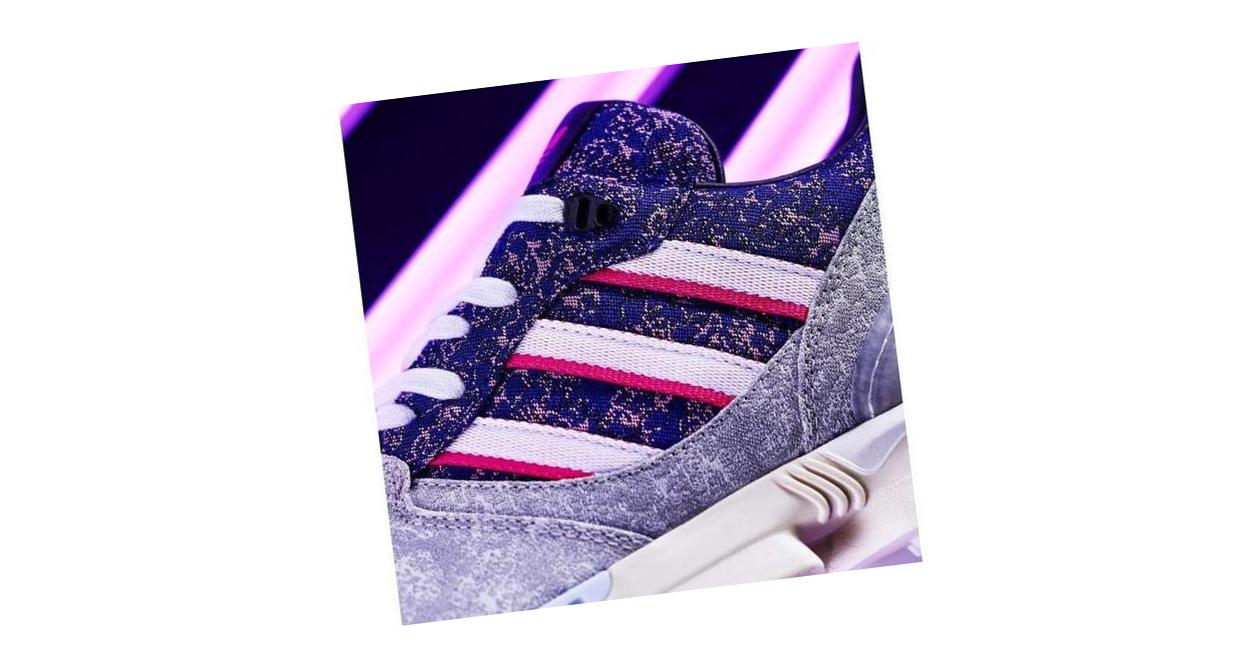 adidas ZX 5000 Vieux Lyon Silver Metallic / Semi Solar Pink / Off White